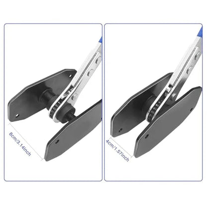 EAFC Caliper Spreader – Strumento Professionale per Pistoni Freno, 360° Rotante