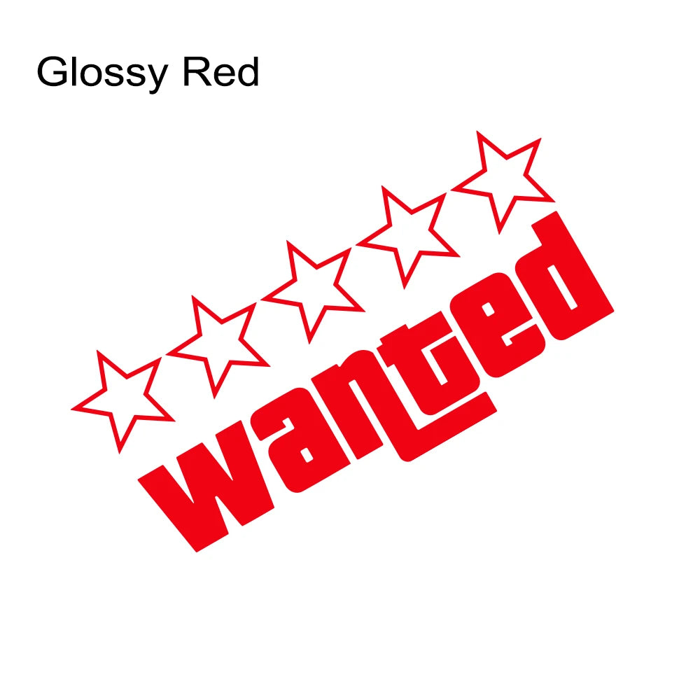 Adesivo "Wanted Laser"