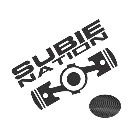 Adesivo JDM "SUBIE Nation"
