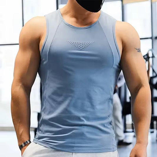 Mens Breathable Mesh Tank Top