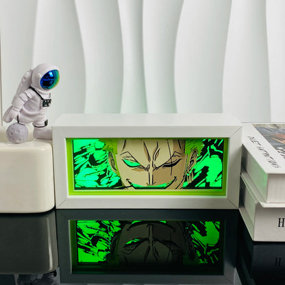 Light Box LED 3D con Intaglio su Carta