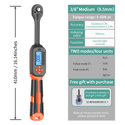 MoveCrab Digital Torque Wrench