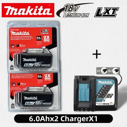Makita Batteria 18V 6.0Ah BL1860B LXT