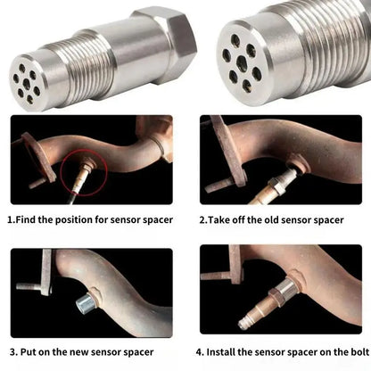 Sensore Ossigeno Universale M18x1.5 in Acciaio Inox per Auto