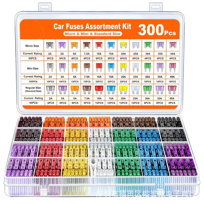 Kit Fusibili Auto 120/180/300 Pezzi