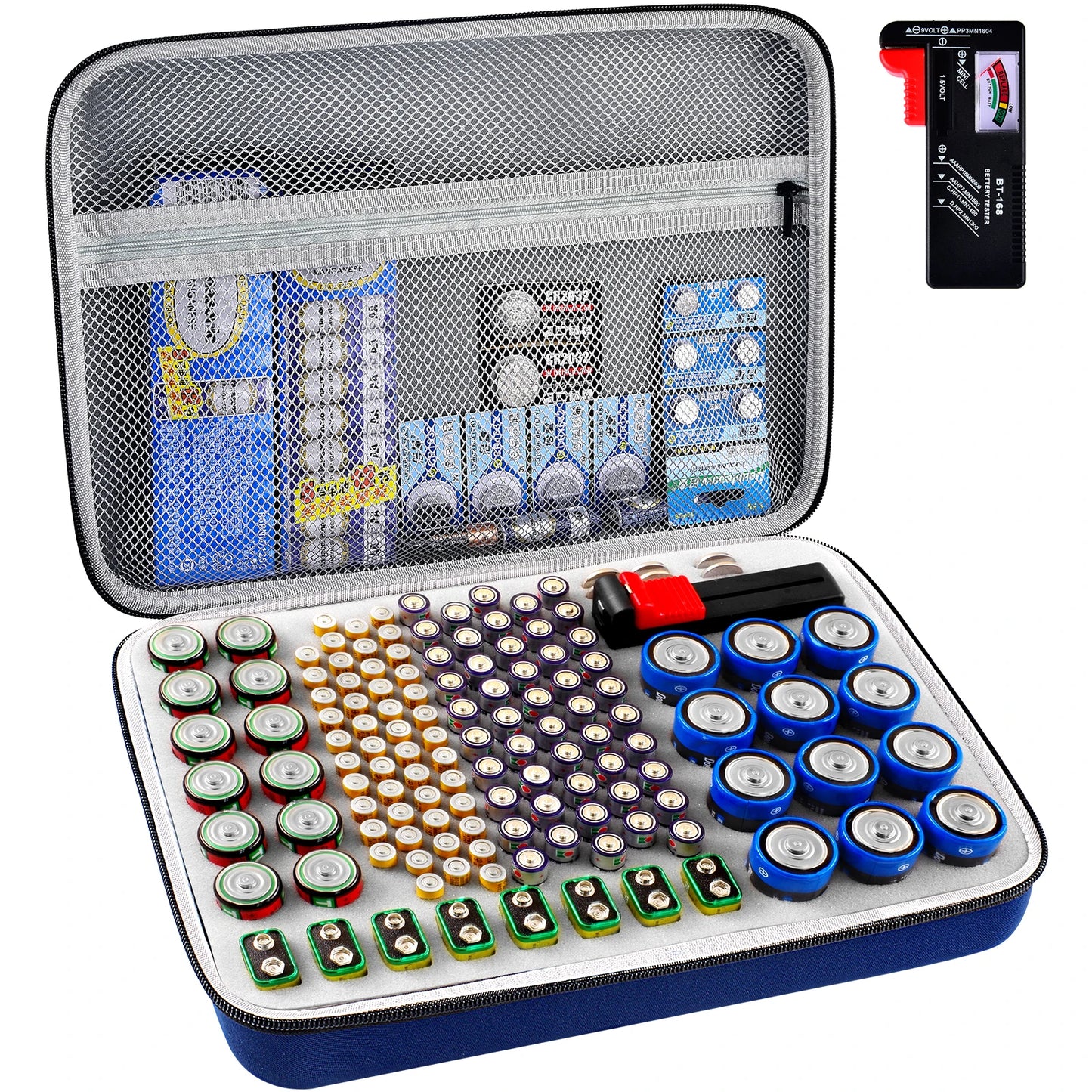 Battery Organizer Storage Box
