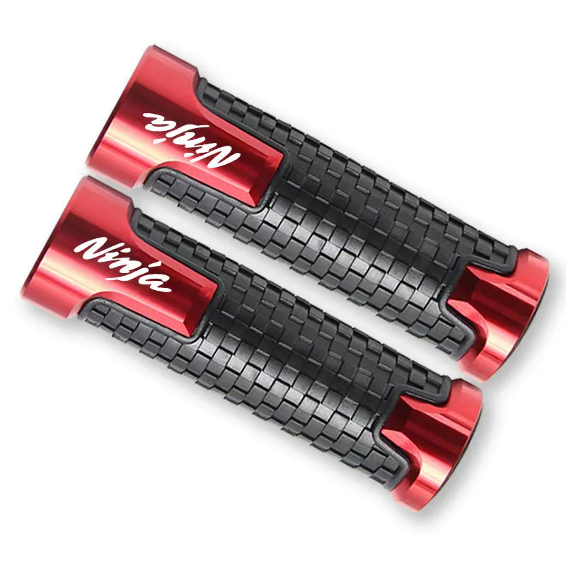 Manopole Moto in Alluminio Billet e Gomma