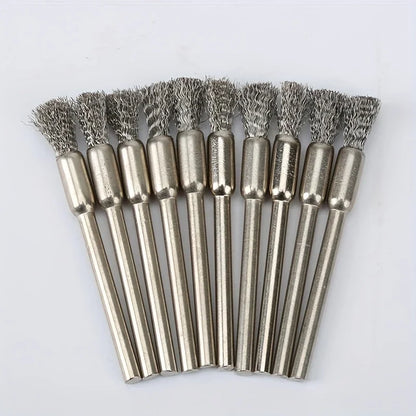 Set Spazzole Filo d'Acciaio Inossidabile