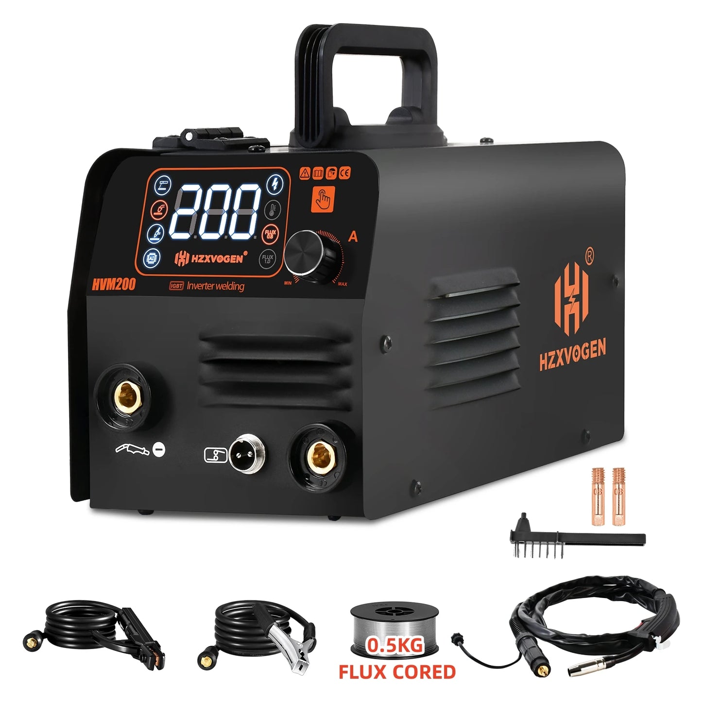 HZXVOGEN HVM200 3-in-1 Inverter Welding Machine