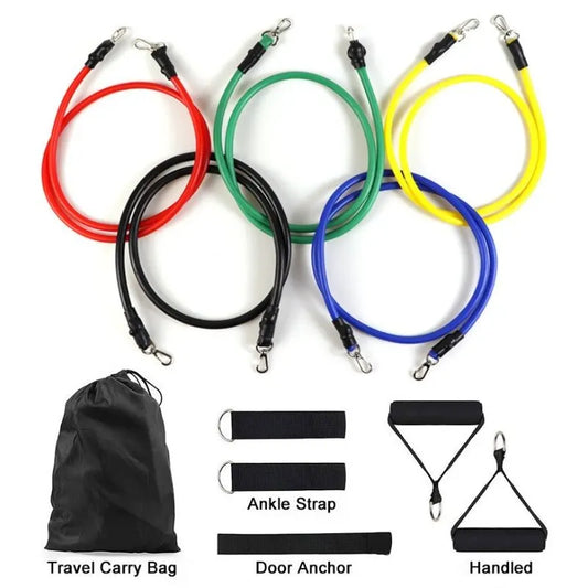 Set 11 in 1 Pull Rope &amp; Resistance Bands