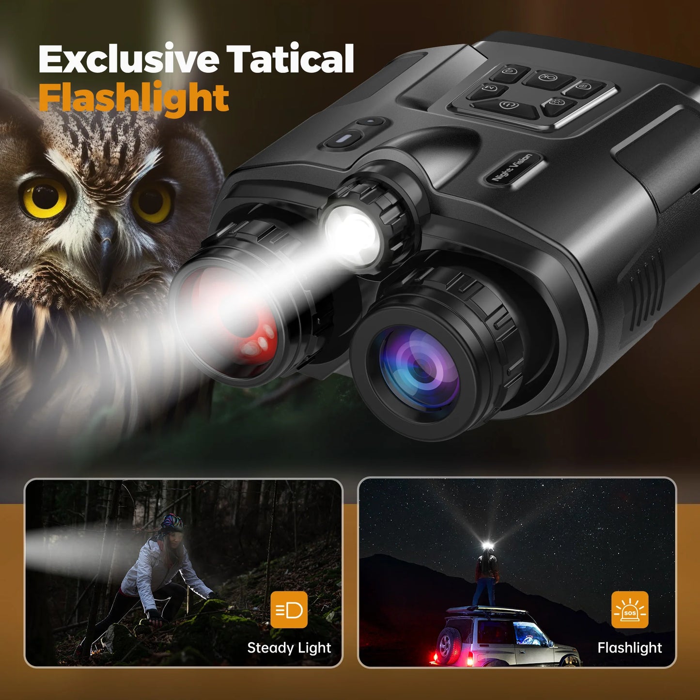 DIYIMIN Z095 Visione Notturna Digitale 4K