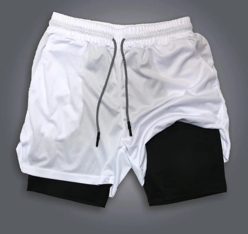 ONE PIECE Luffy Printed Double-Layer Shorts