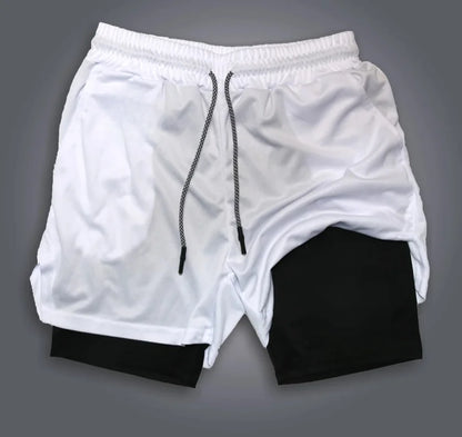 ONE PIECE Luffy Printed Double-Layer Shorts