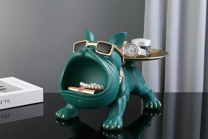 Scatola Portaoggetti Decorativa a Forma di Cane