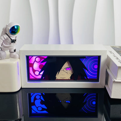 Light Box LED 3D con Intaglio su Carta