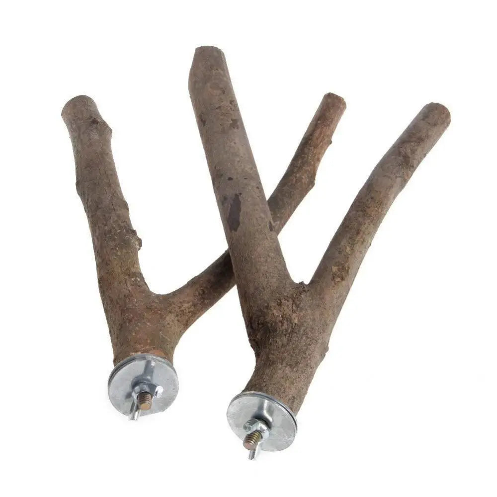 Supporto in Legno per Uccelli – 2 Pezzi
