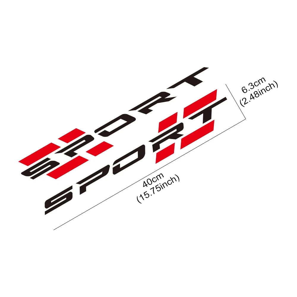 Adesivi Finestra Auto Sport Styling