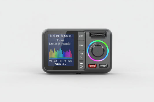 Trasmettitore FM Wireless Multifunzionale