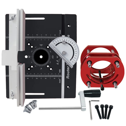 FNICEL Router Table Insert Plate Set