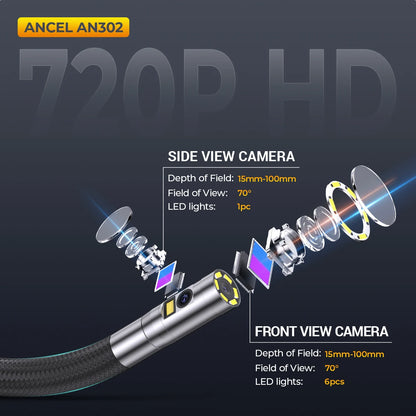 ANCEL AN302 Two-Way Articulating Borescope