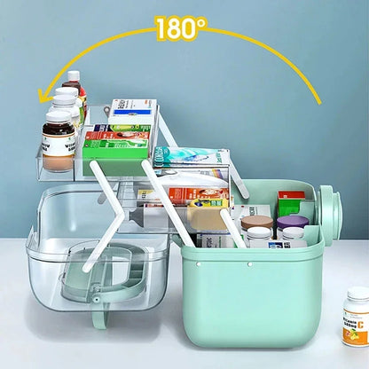 Scatola Porta Medicinali da Viaggio