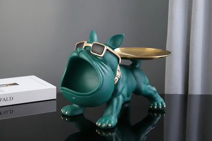Scatola Portaoggetti Decorativa a Forma di Cane