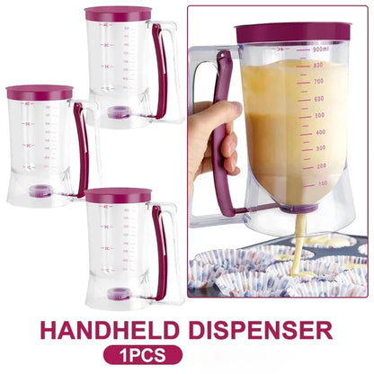 Batter Dispenser 900ml per Pancake e Dolci