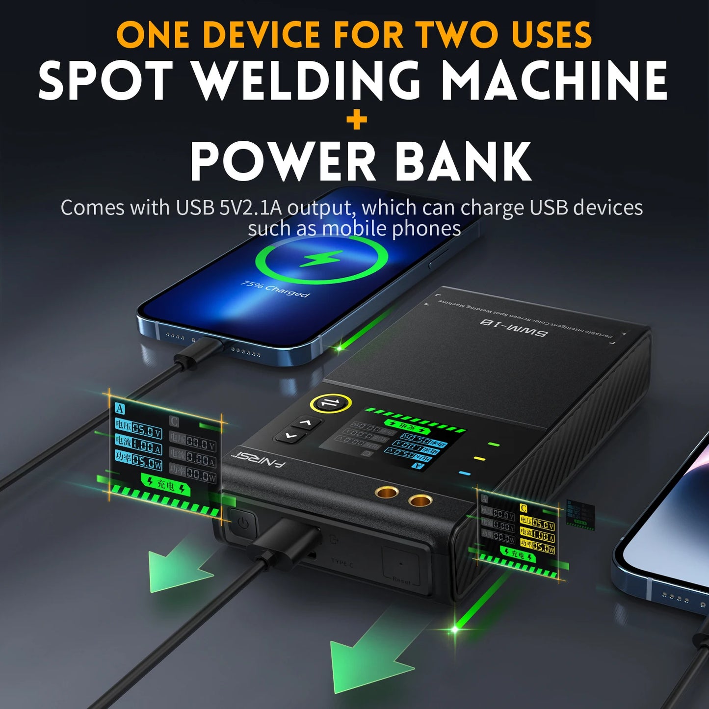 FNIRSI SWM-10 Spot Welder