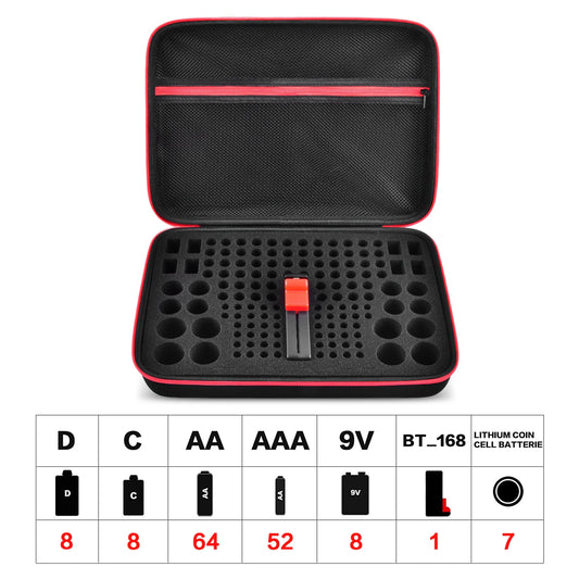 Battery Organizer Storage Box