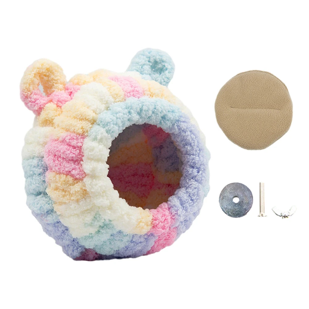 Tenda Nido in Peluche per Uccelli