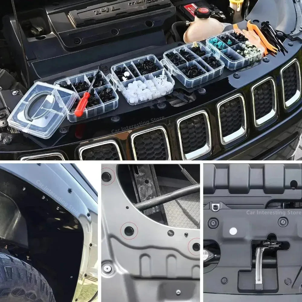 Kit Fastener Clip Auto