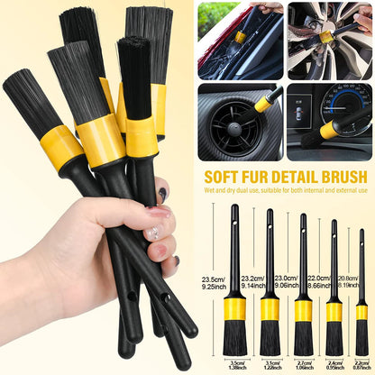 Kit Pulizia Auto Professionale 20 Pezzi
