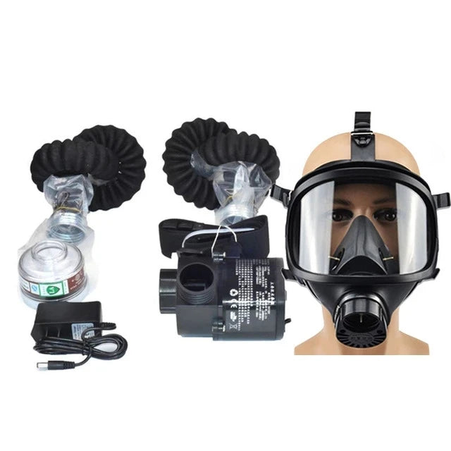 Electric Portable Supplied Air Gas Mask