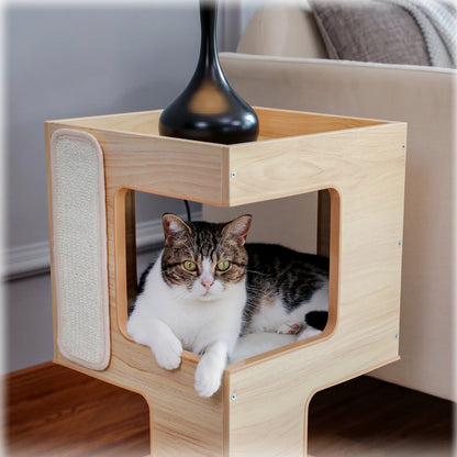 PAWZ Road Wood Cat Condo House