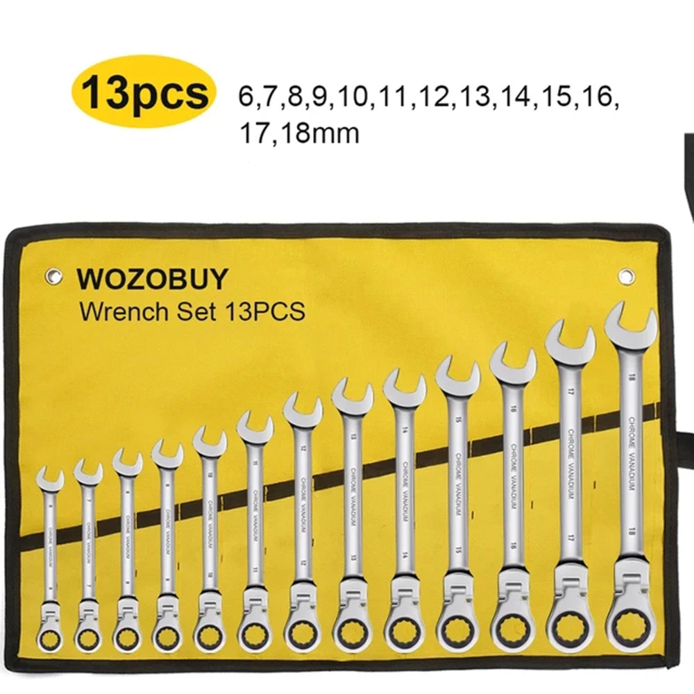 WOZOBUY – Set Chiavi a Cricchetto