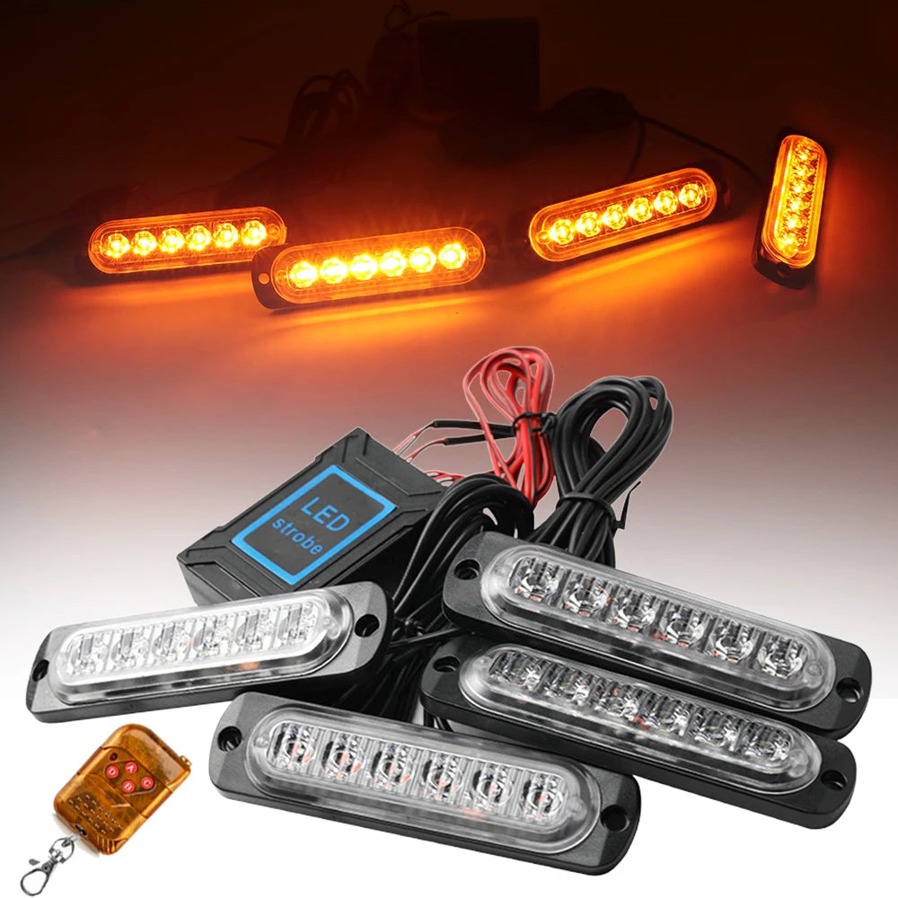 Luci Stroboscopiche LED Multicolore TENABLY