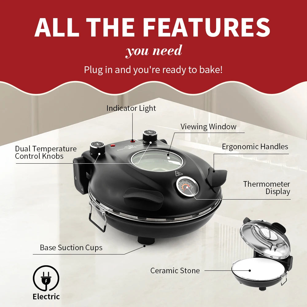 Klaif Electric Pizza Maker