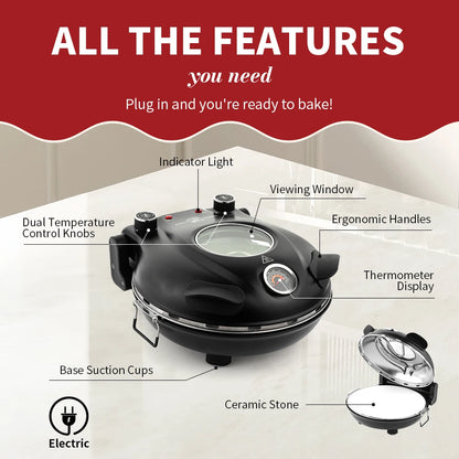 Klaif Electric Pizza Maker