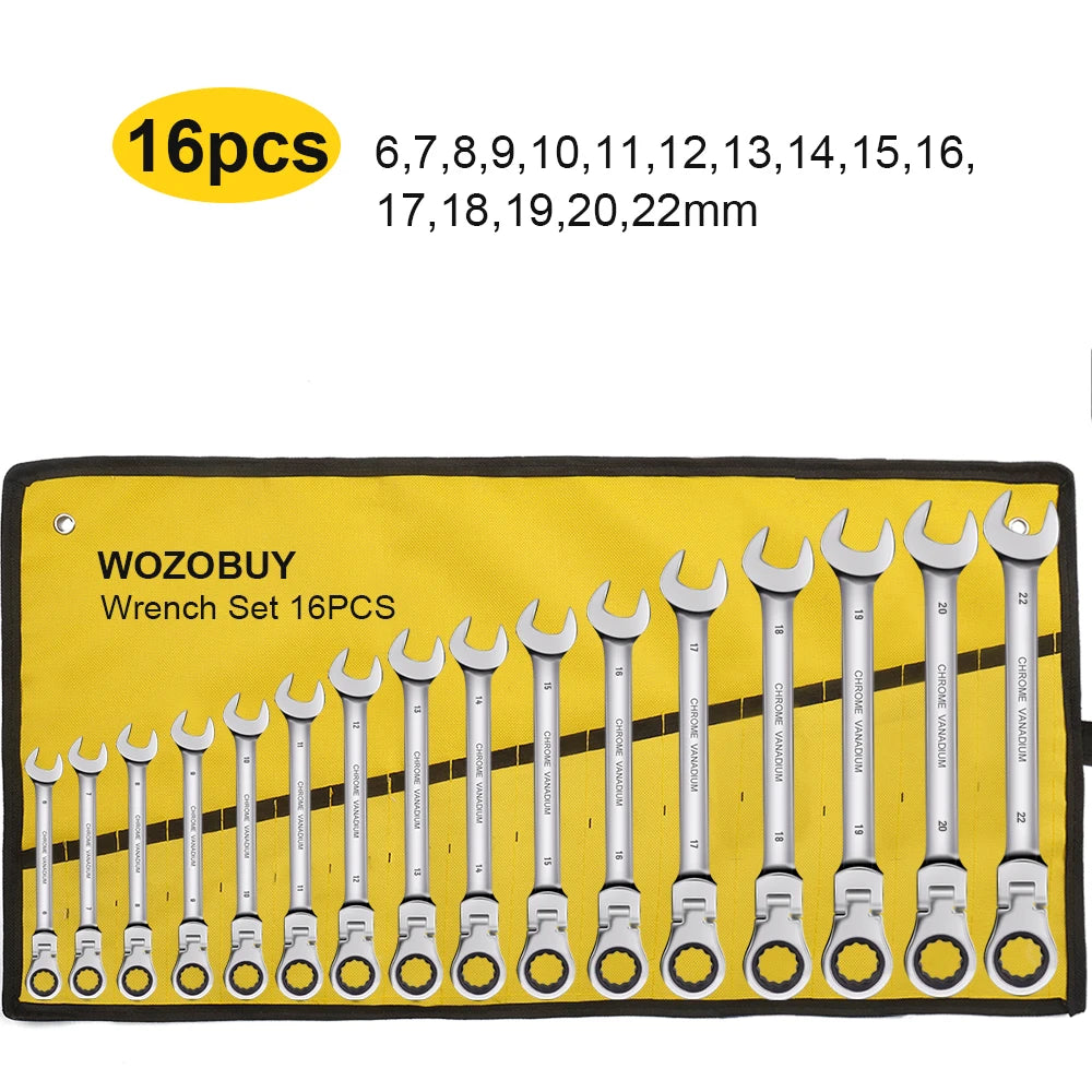 WOZOBUY – Set Chiavi a Cricchetto