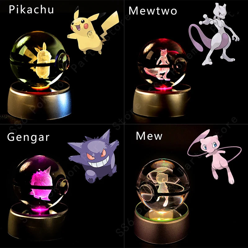 Sfera di Cristallo Pokémon 3D