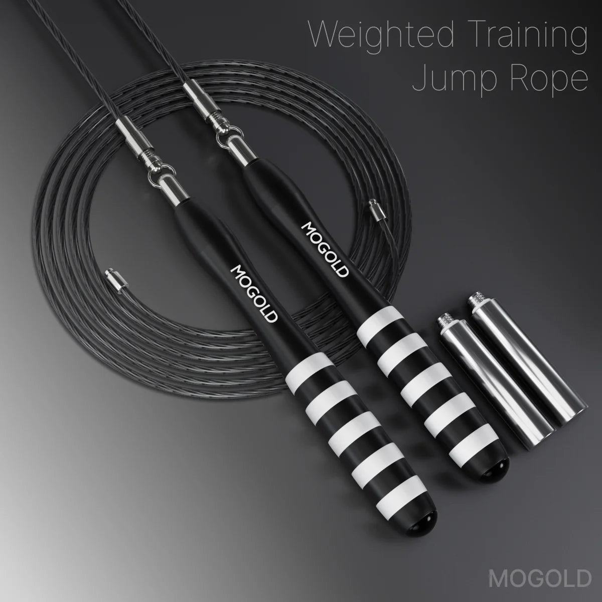 MOGOLD Weighted Jump Rope