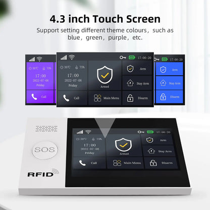 PGST 107-4G Wireless Home Security Alarm System