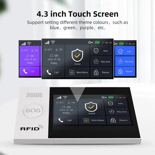 PGST 107-4G Wireless Home Security Alarm System