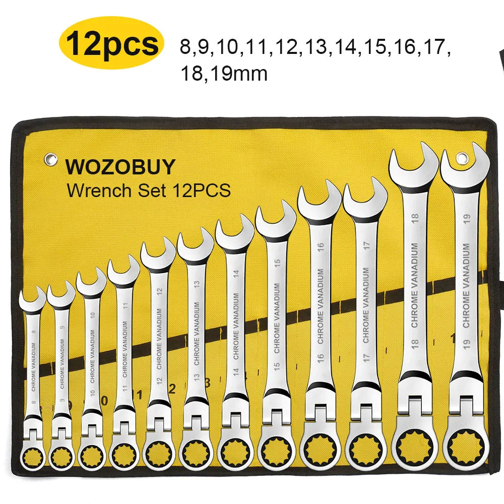 WOZOBUY – Set Chiavi a Cricchetto
