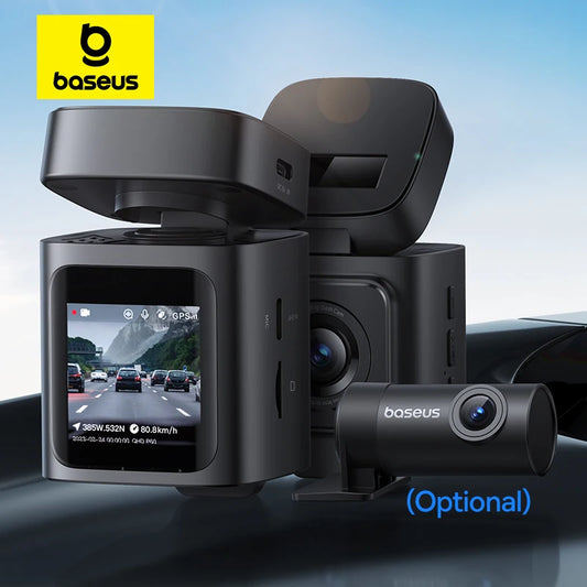 Baseus 3K Front + 1080P Rear Dash Cam VD1