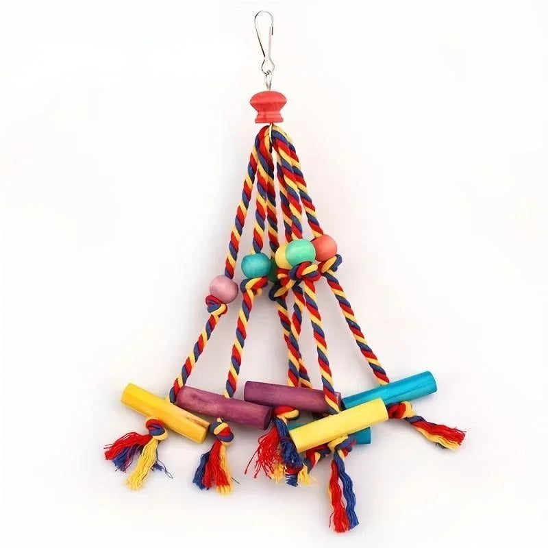 Gioco in Corda di Cotone per Uccelli