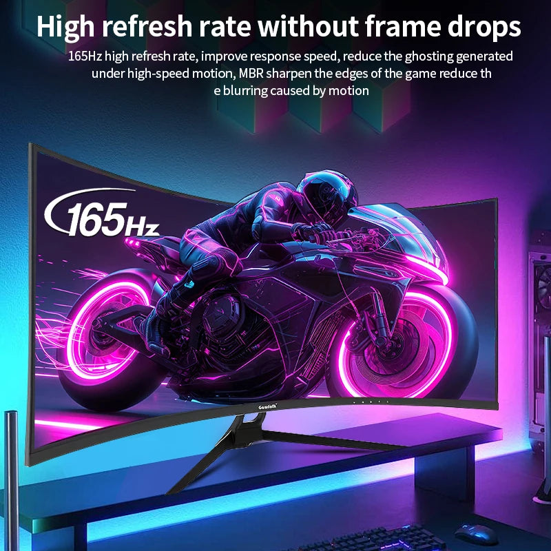 Gawfolk 34” Curved Gaming Monitor UWQHD
