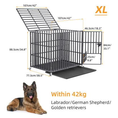Gabbia per Cani Ultra Resistente BORWART