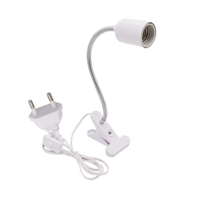 Lampada Riscaldante per Rettili  – Portalampada E27 con Braccio Flessibile