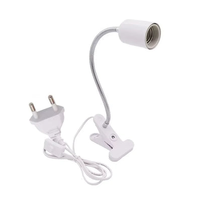 Lampada Riscaldante per Rettili  – Portalampada E27 con Braccio Flessibile